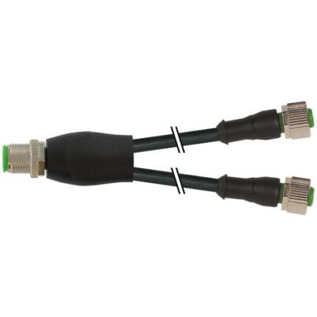 Murrelektronik Limited Konektor elektromagnetického ventilu, řada: Y-distributor, formát pólů: 4/3-pole velikost