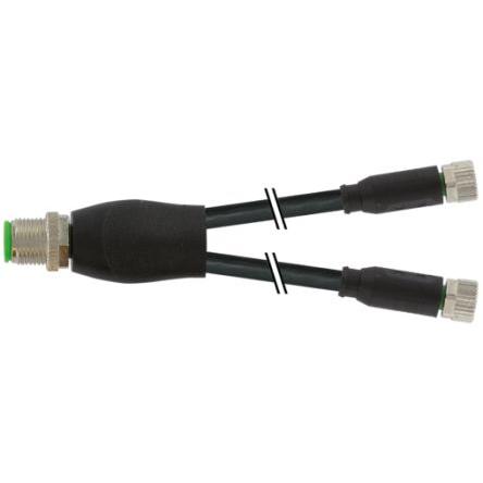 Murrelektronik Limited Konektor elektromagnetického ventilu, řada: Y-distributor, formát pólů: 4/3-pole, IP66K, IP67,