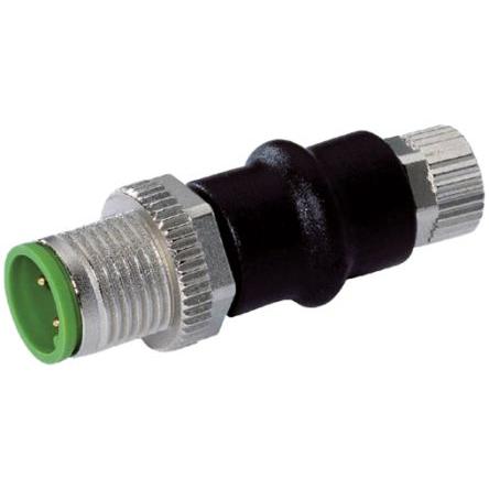 Murrelektronik Limited Adaptér pro kulaté konektory, orientace těla: Rovný 3 M12, 85 °C 3, -25 °C M8 Vnitřní, pokovení: