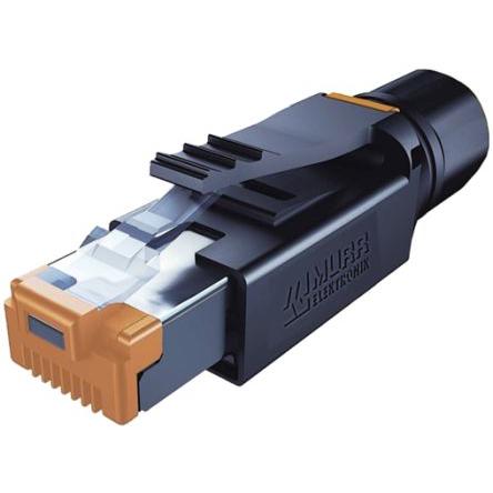 Murrelektronik Limited Konektor RJ45, řada: 7000 Vnější Cat6a, počet cest: 1, Rovný, Kabel Stíněné, počet portů: