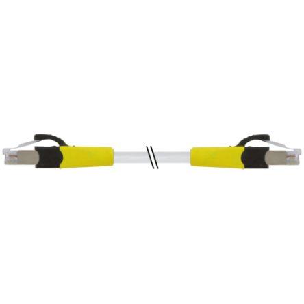 Murrelektronik Limited Cat6a Ethernetové kabely, Šedá, Nekorozivní a zpomalující hoření, A: RJ45, 60V 600 mm Vnější, B: