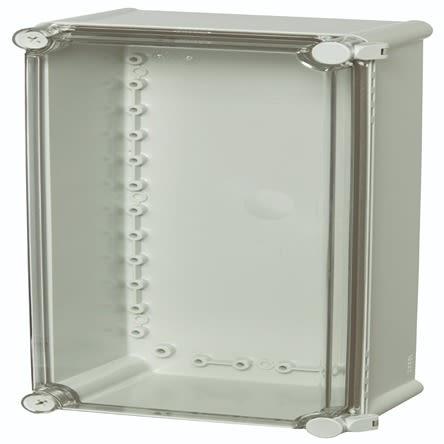 Fibox Univerzální skříň, řada: PC IP65 barva Šedá IK08 barva Průhledné Polykarbonát 180 mm 380 mm 190 mm