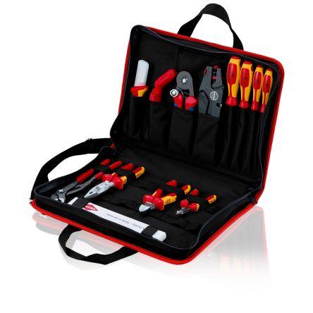 Brašna na nářadí Zip, Polyester Brašna na nářadí Ramenní popruh, délka: 290 mm 410mm x, výška: 60 mm Knipex