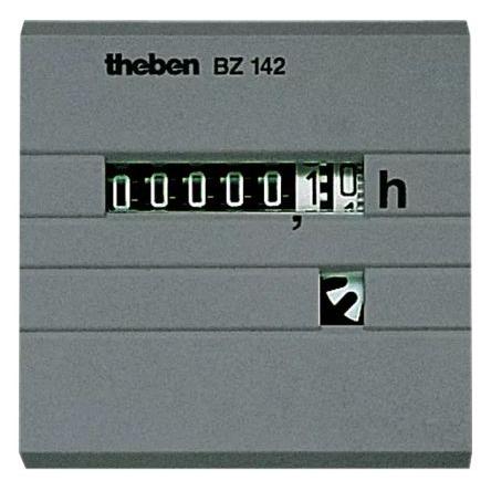 Čítač BZ 142 HOUR COUNTER, řada: BZ 142 Čítač Theben 7 Mechanické 230V ac