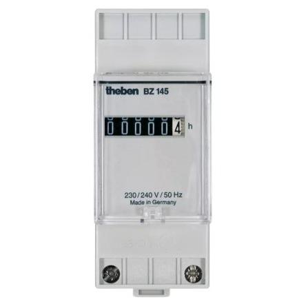 Čítač BZ 145 HOUR COUNTER, řada: BZ 145 Čítač Theben 6 Mechanické 230V ac