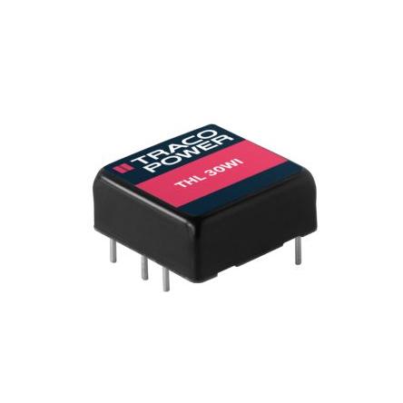 TRACOPOWER Měnič DC/DC 2kanálový Jednoduchý výstup 2 A 15V dc 314 kHz, počet kolíků: 6 kolíkový, 1 x 1 in