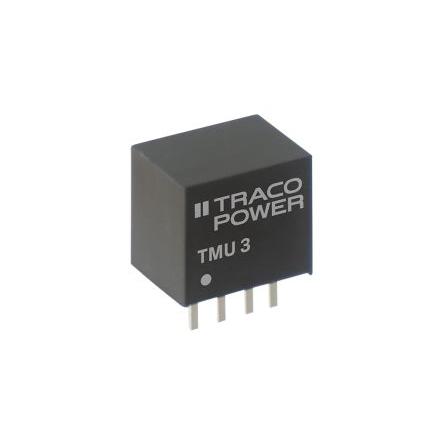 TRACOPOWER Měnič DC/DC 1kanálový Jednoduchý výstup 600 mA 5V dc 80 kHz, počet kolíků: 4 kolíkový, SIP-4