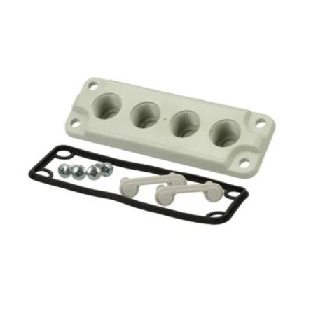 Fibox Správa kabelů konstrukčních systémů, Polykarbonát, délka: 137.5 mm 30 mm 120 mm