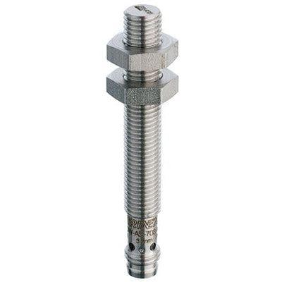 Contrinex Indukční bezdotykový snímač DW-AS-701-M8-001 Válec se závitem M8 120253 IP68, IP69K NPN 1200 Hz 3 mm