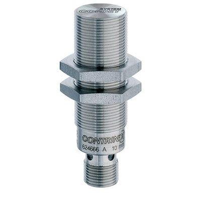Contrinex Indukční bezdotykový snímač DW-AS-701-M18-002 Válec se závitem M18 120253 IP69K, IP68 NPN 200 Hz 10 mm