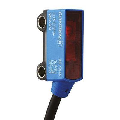 Contrinex Fotoelektrický snímač, řada: 120254 Blok Konektor M8, výstup: PnP Jednocestný IP67