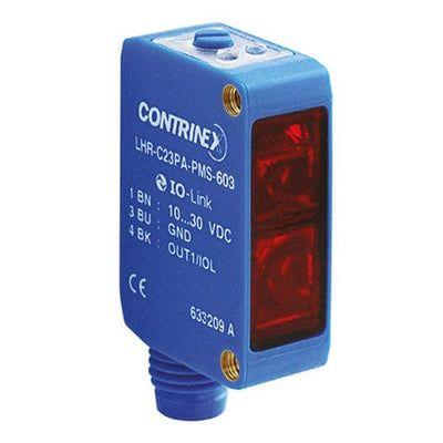 Contrinex Fotoelektrický snímač, řada: 74148 Blok Konektor M8, výstup: PnP Potlačení pozadí