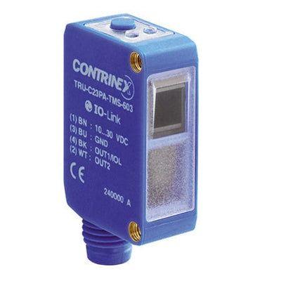 Contrinex Fotoelektrický snímač, řada: 120254 Blok Konektor M8, výstup: NPN Transparent Reflex IP67