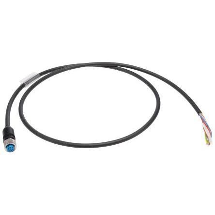 Kabel konektoru, A: Vnitřní, A: M12, Rovný 8, B: Bez koncovky, B: Neuzavřený, 800V 4, IP65, IP66K, IP67, řada: YF2A18