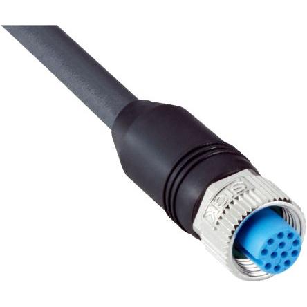 Kabel konektoru, A: Vnitřní, A: M12, Rovný 12, B: Rovný M12, B: Vnější, 1.5kV 4, IP65, IP66, IP67, řada: YF2A1B SICK 10
