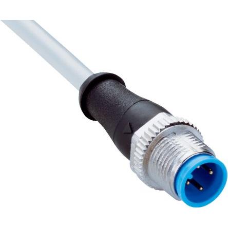 Kabel konektoru, A: Vnější, A: Rovný 4, B: Volný konec kabelu, 2.5kV, IP65, IP66K, IP67, řada: YM2A14 SICK 2 m