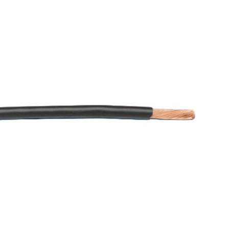 Zapojovací vodič, řada: 7044, typ kabelu: Jednožilový, typ kabelu: Zapojovací dráty, prameny vodičů: 16/30, Černá, 600V