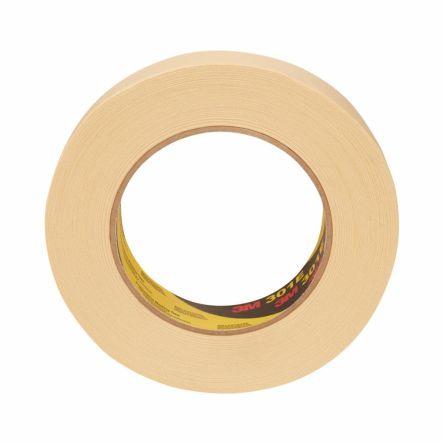 Maskovací páska, Béžová 7100042903 materiál nosiče Krepový papír lepidlo z přírodního kaučuku 301E 48mm 3M, délka: 50 m