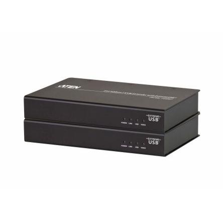 Extender KVM USB Prodlužovač, počet zobrazení: 1 1 Cat5e Aten 100 m, video připojení: DVI-D 9portový