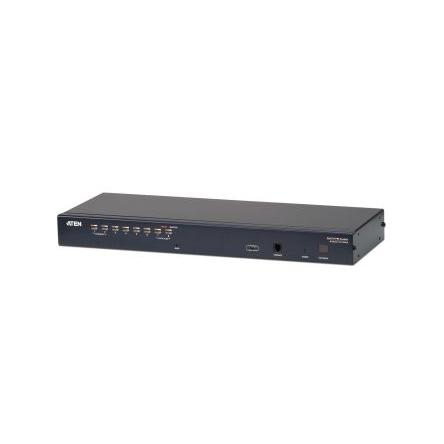 Přepínač KVM 8portový USB, počet zobrazení: 1 1 Aten, video připojení: Display Port 1920 x 1200 pixel