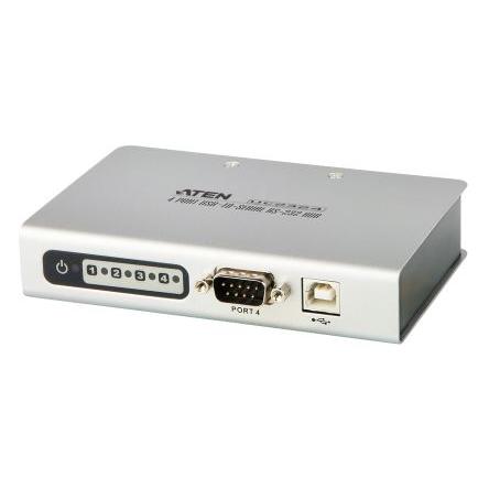 Adaptér rozhraní Aten USB typ B Vnitřní D-SUB 9kolíkový Vnější