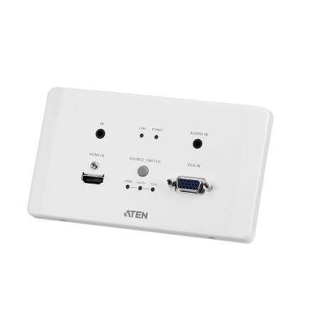 Video extender, Prodlužovač 4096 x 2160 pixel 100 m Cat6 Aten, video připojení: HDMI, VGA 2