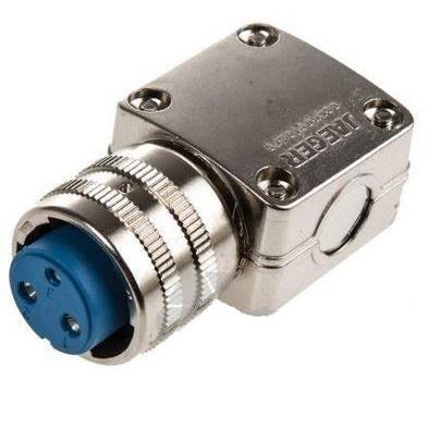 Kulatý konektor, počet kontaktů: 6, Kabel, velikost: Standard Jaeger, pohlaví kontaktu: Vnější, orientace těla: Rovný