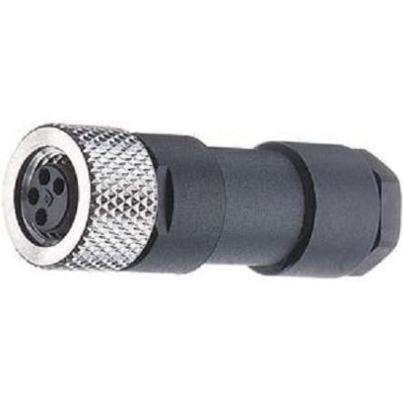 Zásuvka, počet kontaktů: 4, Kabel, velikost: M8 Lumberg Automation, pohlaví kontaktu: Vnitřní Zásuvka, řada: 20, IP67,