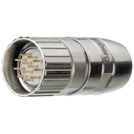 Kulatý průmyslový konektor, počet kontaktů: 12, Kabel, velikost: M23 Lumberg Automation, pohlaví kontaktu: Vnější