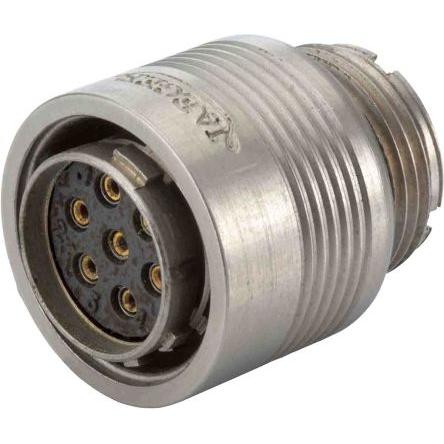 Kulatý konektor, počet kontaktů: 7, Kabel, velikost: Miniature Jaeger, pohlaví kontaktu: Vnější, orientace těla: Rovný