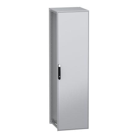 Schneider Electric Stojací skříň, řada: PanelSeT SFN Šedá 1 Pozinkovaná ocel Obyčejný 600 mm IP55 600 mm 2200 mm