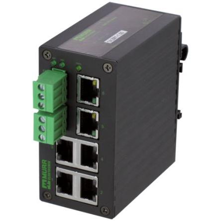 Síťový rozbočovač, řada: 58 Lišta DIN 100Mbps Murrelektronik Limited 6 9 to 30 V dc