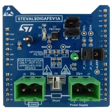Vyhodnocovací deska Vyhodnocovací deska Vyhodnocovací deska STMicroelectronics TSC1641, pro použití s: TSC1641