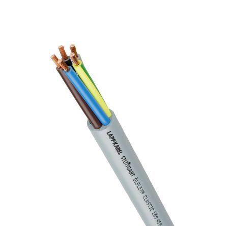 Ovládací kabel, řada: 10102 5žilový 4mm² 12 AWG Polyvinylchlorid plášť Lapp Nestíněný 50 m, Šedá