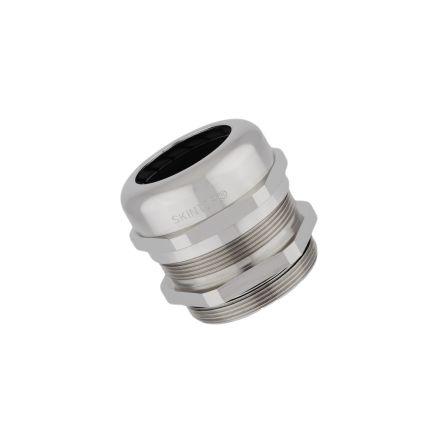 Kabelová průchodka, řada: Skintop MSR-M 53112110 Kovová stříbrná Niklovaná mosaz, IP68, IP69 M16 Lapp 2 mm až 7 mm