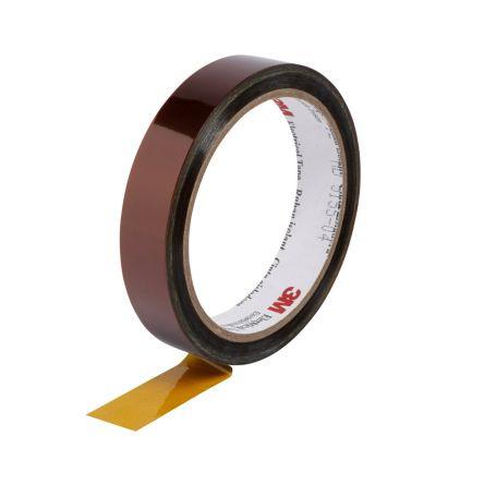 Elektrikářská páska, název: 28345, Žlutá Polyamid 12mm x, délka: 33 m tloušťka 0.025 mm 3M