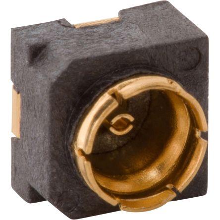 Amphenol RF Adaptér RF, orientace těla: Rovný, 50 Ω, 6GHz, obklad těla: Zlatá, Normální