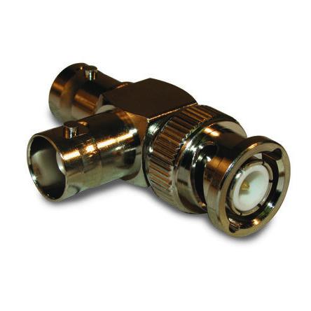 Amphenol RF Adaptér RF, orientace těla: T, 50 Ω, 4GHz, obklad těla: Nikl, Normální