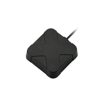 Anténa GPS AA.170.301111 Zabudovaný keramický patch Magnetické Čtvercový SMA Vnější Taoglas 4.4 dBi GPS, řada: Magma