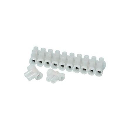 CAMDENBOSS Pás Terminal, řada: CTSOS Přírodní, Černá, počet cest: 10 41A, 6mm², 450V Šroubová