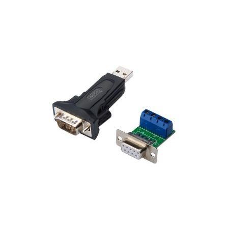 Kabel měniče Digitus USB typu A Vnější DB9 Vnější