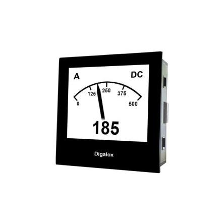 TDE Instruments Digitální panelový multifunkční měřič, řada: DPM72 LCD, výška výřezu: 68 mm, šířka výřezu: 68 mm pro