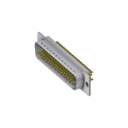 Deltron Connectors Konektor D-Sub, řada: DTS, počet kontaktů: 50, orientace těla: Rovný 2.84 mm, Kabel Vnější,