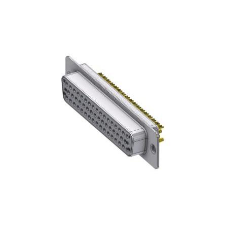 Deltron Connectors Konektor D-Sub, řada: DTS, počet kontaktů: 50, orientace těla: Rovný 2.84 mm, Kabel Vnitřní,