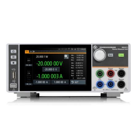 Zdrojový měřič, řada: NGU NGU411 1 kanály, rozsah odporu: 10 kΩ 1 to 3 A -20 to +20 V 20W Rohde & Schwarz