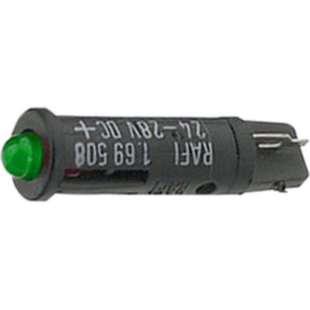 Kontrolka, typ žárovky: LED RAFI 28V 5 mm, IP40