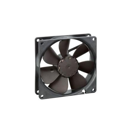 ebm-papst Axiální ventilátor, řada: 3400, průtok vzduchu: 82 m³/h 3.1 W 24V dc 110 mA IPX4 92 mm 92mm 25 mm