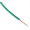 Přístrojový kabel, řada: FlexiVolt, typ kabelu: Nestíněný, prameny vodičů: 39/0.07 mm, Zelená, 500V 100 m 26 AWG Staubli