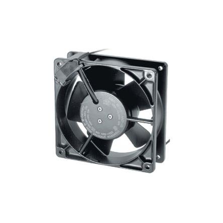 ebm-papst Axiální ventilátor, řada: RoHS, průtok vzduchu: 180 m³/h 115V ac 230 mA IP20 119 mm 119mm 38 mm