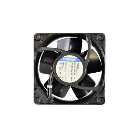 ebm-papst Axiální ventilátor, řada: RoHS, průtok vzduchu: 100 m³/h 230V ac 80 mA IP20 119 mm 119mm 38 mm